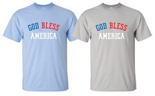 "God Bless America" T-Shirt faith country christian bible american flag military