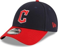 New Era Youth Cleveland Guardians Kid's 9FORTY Royal / Navy Strapback Hat Cap