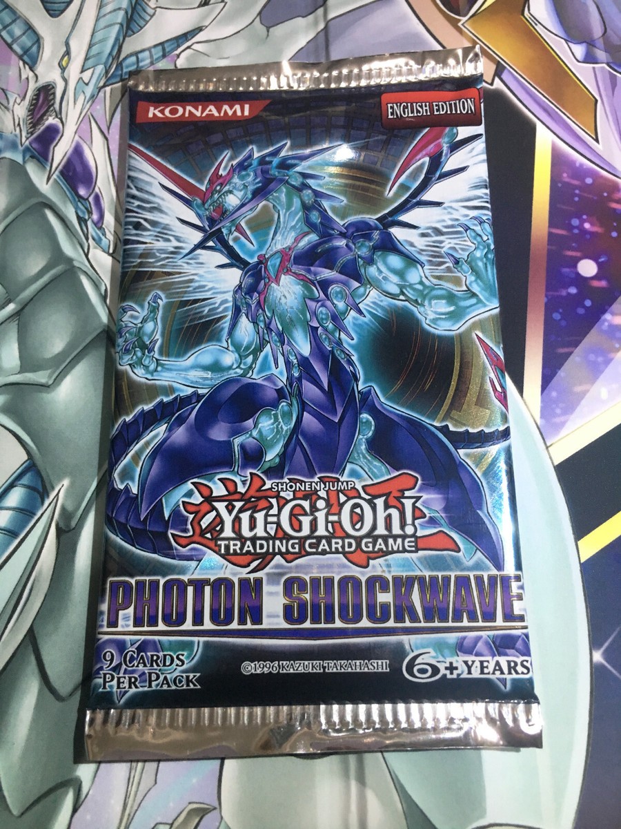 Yugioh Photon Shockwave Booster Pack +Free Shipping! Yugioh Photon Shockwave Booster Pack +Free Shipping!