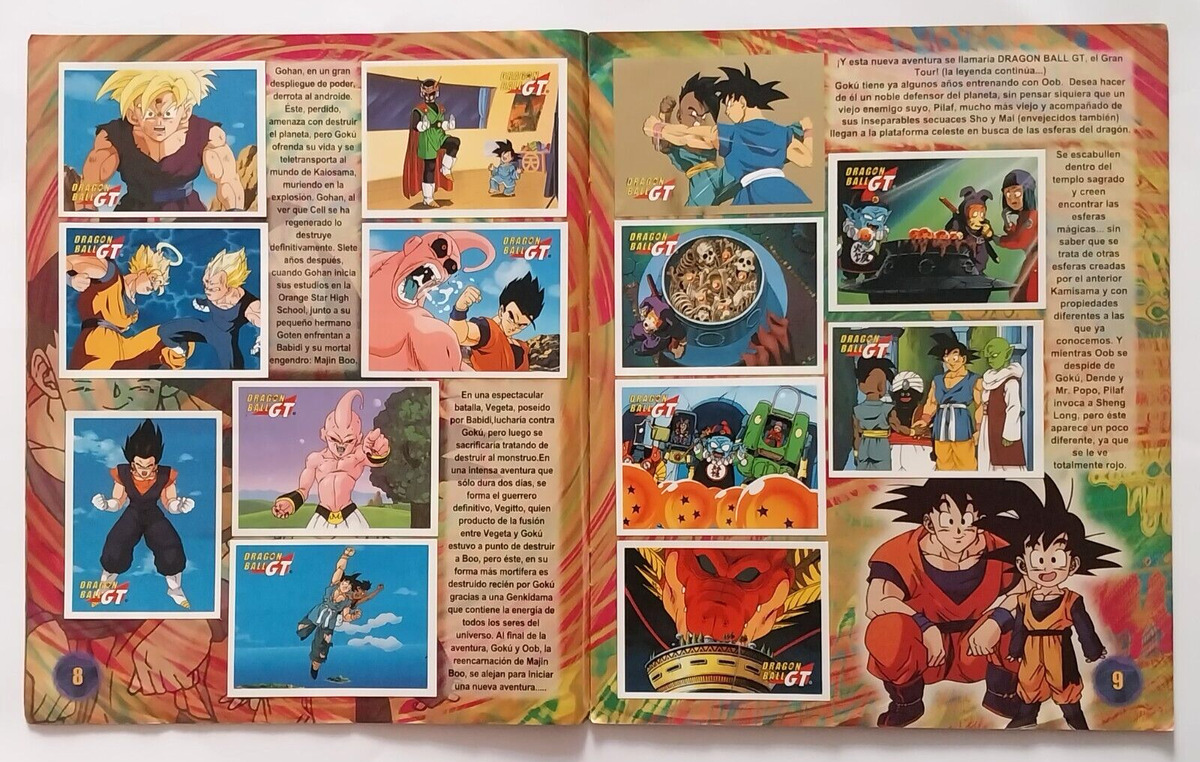 ALBUM DRAGON BALL GT NAVARRETE + SET COMPLETO