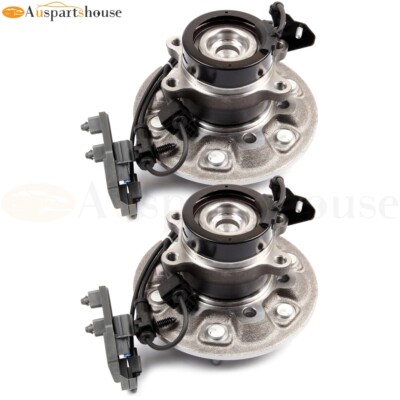 2WD (2) Front Wheel Hub And Bearing Pair For Chevrolet Colorado GMC Canyon 6 Lug