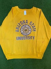 80s Arizona State Sun Devils - Vintage University Sweatshirt Large