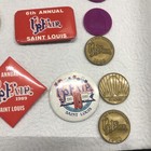LOT OF 1981-UP VP FAIR/FAIR ST LOUIS PINS AND COLLECTIBLES!!  RARE!! — photo 9