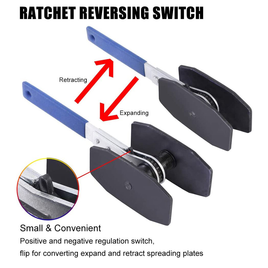 Car Ratchet Brake Caliper Press Compression Tool 360 Degree Piston