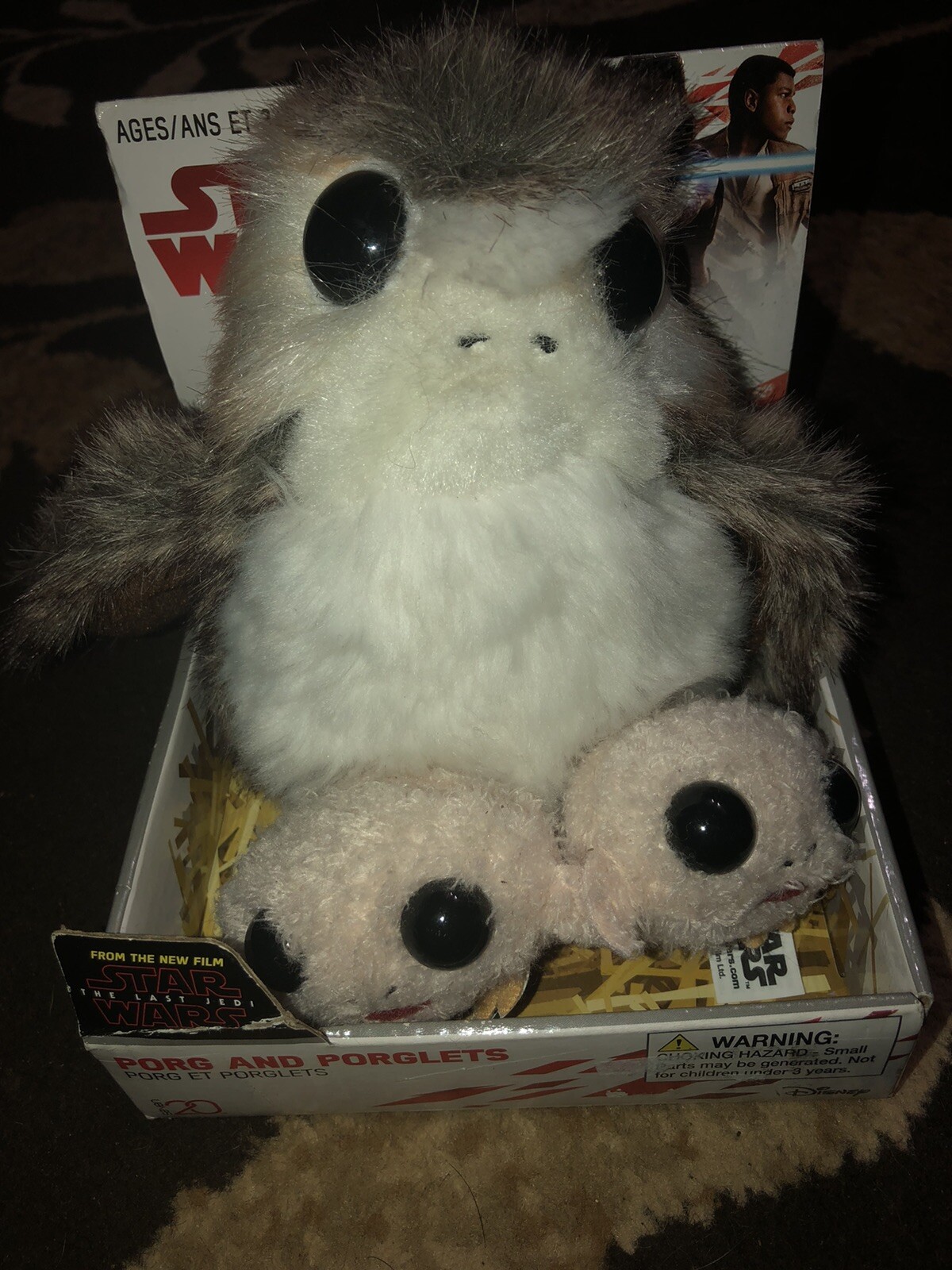 New Star Wars PORG and PORGLETS Plush 2018 Set by Disney