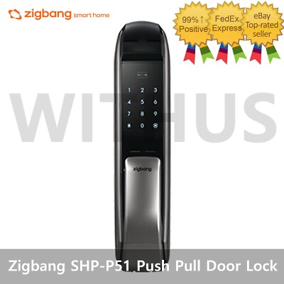 Zigbang  SHP-P51 NEW Push Pull Digital Smart Door Lock with RF Key Tag *2ea_
