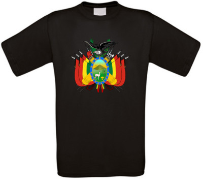 Bolivien Bolivia Morales La Paz Sucre Bolivar T-Shirt alle Größen NEU