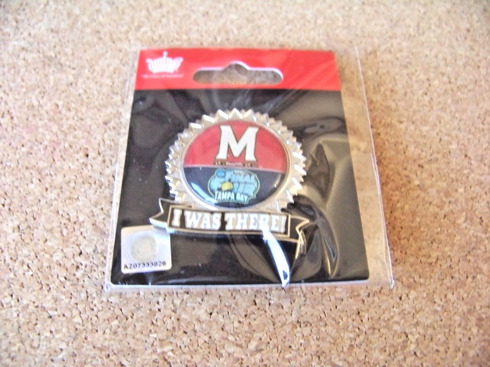 2015 NCAA Women's Final Four Tampa Bay I Was There pin Maryland Terrapins