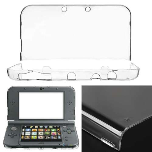 For New Nintendo 3DS XL/LL Clear Crystal Hard Shell Protective Case Cover
