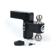 Weigh Safe Hitches LTB6-2.5-CER-BLA Cerakote Black Weigh Safe 180 Deg. Hitch