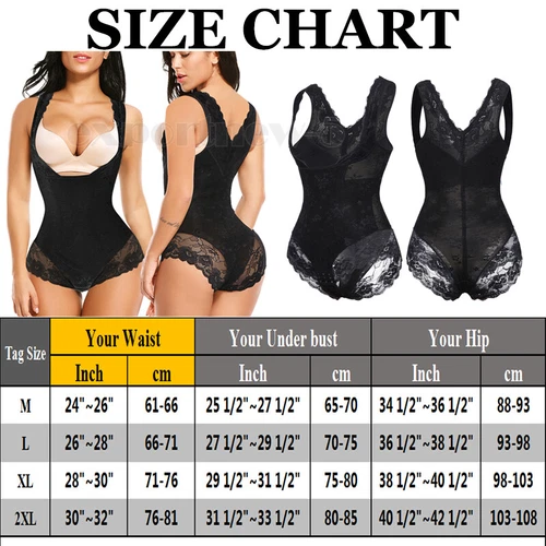 Damen Cincher Ganzkörpershaper Fajas Reductoras Colombianas Fitness Shapewear - Bild 17 von 22