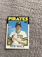 1986 Topps Traded 120T Bob Walk   Pittsburgh Pirates