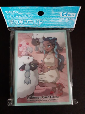 Pokémon Center Japan NESSA WOOLOO Trainers Off Shot 64pc Official Sleeves