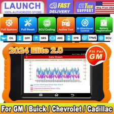 Launch Creader Elite 2.0 For Gm Chevrolet Obd2 Car Diagnostic Tool Scanner Immo