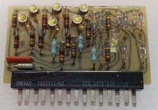 Vintage Univac Computer Circuit Card Assembly  Rare  7002911-00