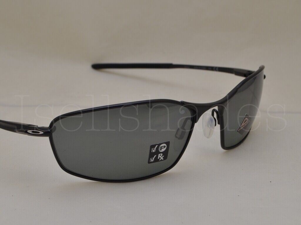 Oakley Men's Whisker Oval Sunglasses - Satin Black/Prizm Oakley Men's Whisker Oval Sunglasses - Satin Black/Prizm