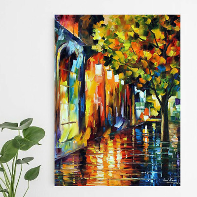 Leonid Afremov BLUES BEFORE SUNRISE 24''x30'' LIMITED EDITION GICLEE ORIGINAL
