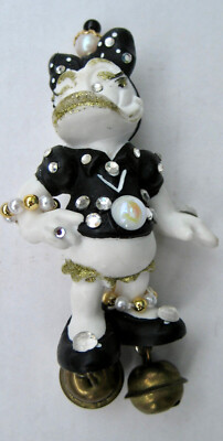 1980er Jahre Daisy Duck Brosche Bully Walt Disney 80s Vintage Brooch_ 212