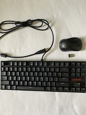 Red Dragon Kumara Backlit Mechanical Keyboard Logitech Mouse. Tested