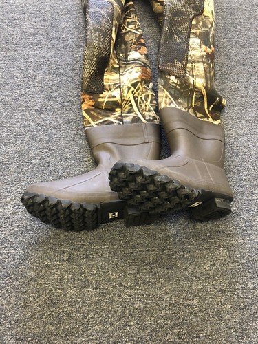 KOBUK Men 3.5mm MAX-4 Camo Hunting Neoprene Wader Lug Boots Size 10 KING DuraTex - Picture 2 of 9
