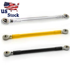 USA CNC Shift Rod Linkage Tie Rod Ends Adjustable Position Rearsets Universal