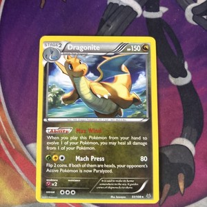 Pokémon TCG Dragonite Roaring Skies 51/108 Regular Rare NM