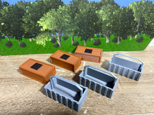 O Scale Crane Crates  Containers for use with Lionel and Kline Overhead Cranes