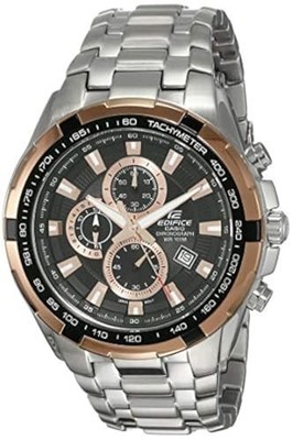 [Casio] CASIO EDIFICE EF-539D-1A5V Black Men's Watch (Overseas Model) [P NEW
