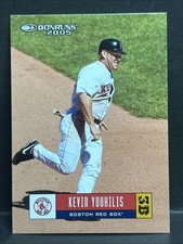2005 Donruss #124 Kevin Youkilis Rookie Card. rookie card picture