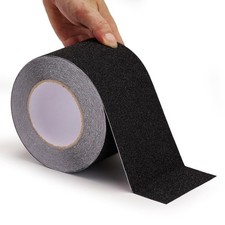 Heavy Duty Anti Slip Tape 4 Inch x 35Ft Black Grip Tape for Outdoor Stairs