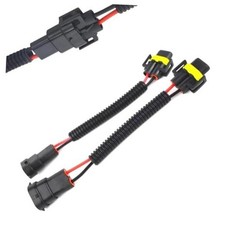 Car Bulb Socket Conversion Wiring Harness Extension Wiring Harness 2 PCS H11
