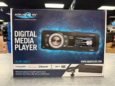 Aquatic AV AQ-MP-5UBT-S Marine Digital Media Receiver Waterproof Color Face NEW