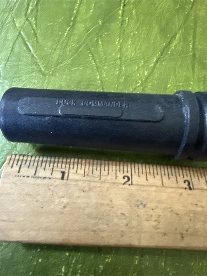 VINTAGE EARLY DUCK COMMANDER PHIL ROBERTSON DUCK CALL Black Double Reed - Image 2 of 4