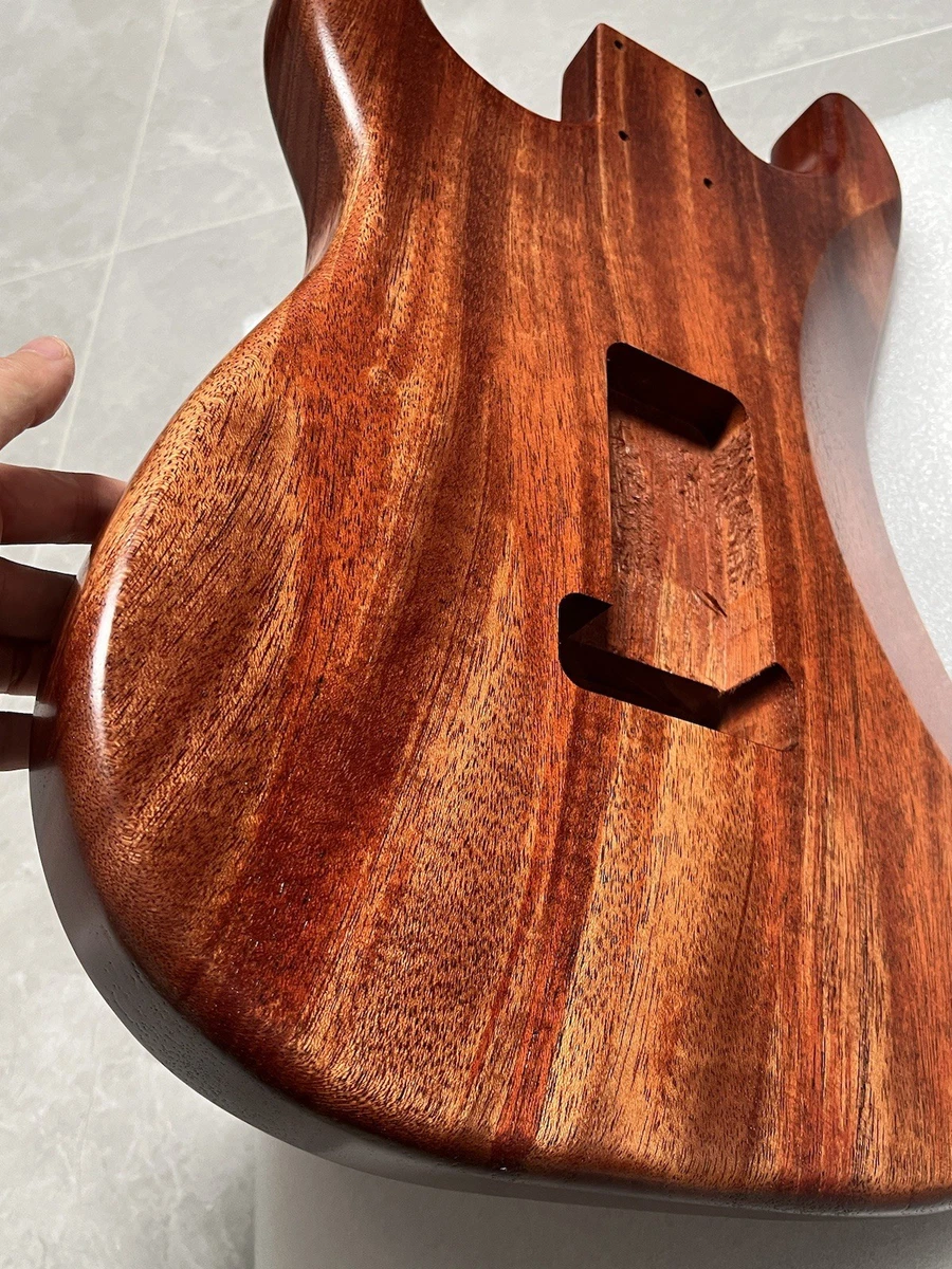 Brand new One-Piece Solid Mahogany Electric Guitar Body - Unfinished