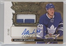 2016-17 Fleer Showcase Hot Prospects Autos 31/85 William Nylander Patch Auto hq5