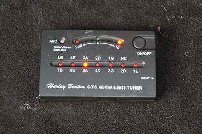 Harley Benton GT6 Stimmgerät für Gitarre und Bass