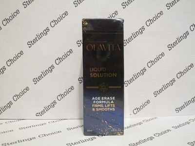 Olavita Liquid Solution Age Erase Formula New in Sealed Box Authentic