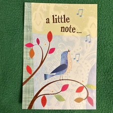 LIQUIDATING-Leanin’ Tree Thank You Greeting Card “A Little Note…”