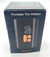 Portable Tire Inflator 3-160 PSI With LED Digital Display Model A5