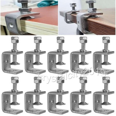 10 Stück C Klemme Heavy Duty Tiger Klemme Holzbearbeitung Klemme Edelstahl