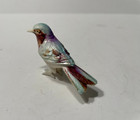 Antique Japanese Hand Carved & Painted Polychrome Bird Sculpture — photo 5