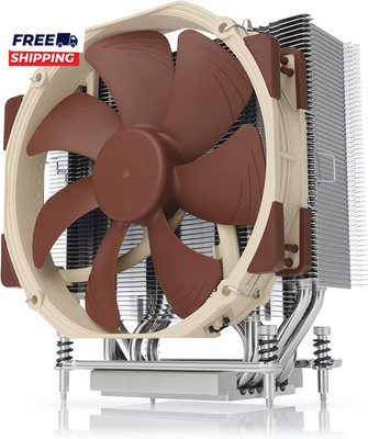 NH-U14S TR4-SP3  Premium-Grade CPU Cooler for AMD Strx4/Tr4/Sp3 (140Mm, Brown)