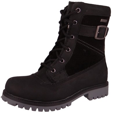 Kamik Damen Winterstiefel Stiefel Rogue Mid WK2046 Schwarz Gr. 37
