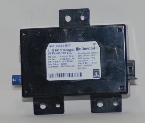 Mercedes W204 Steuergerät UGS Media Interface Multimedia A1729008206 Original