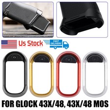 New Anodized Aluminum Flared Magwell Fits Glock 43X 48 G43X G48 USA Stock