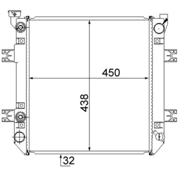 KüHler MotorküHlung Mahle CR 872 000S KüHlung-image