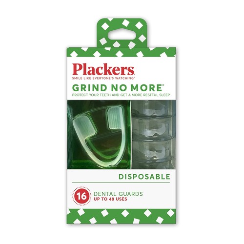 Plackers Grind No More Dental Nachtschutz zum Zähneknirschen, 16 Stück - Bild 1 von 8
