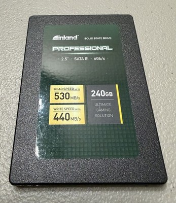 INLAND Professional 240GB SSD NAND SATA III 6Gb/s 2.5'' 7mm 98%