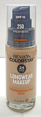 NEW Revlon ColorStay Makeup Foundation For combination/oily-250 FRESH BEIGE