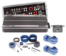 Sundown Audio SAEv4-900.5 5-Channel Car Stereo Amplifier+Amp Kit SAEv.4-900.5